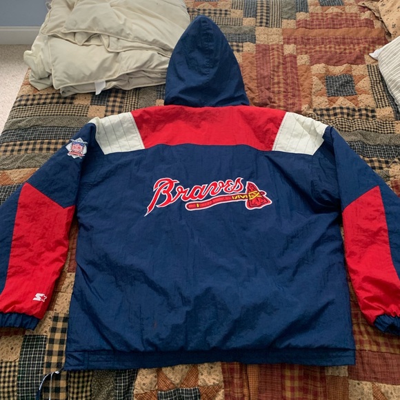 Atlanta Braves Starter Jacket size L - Picture 4 of 4